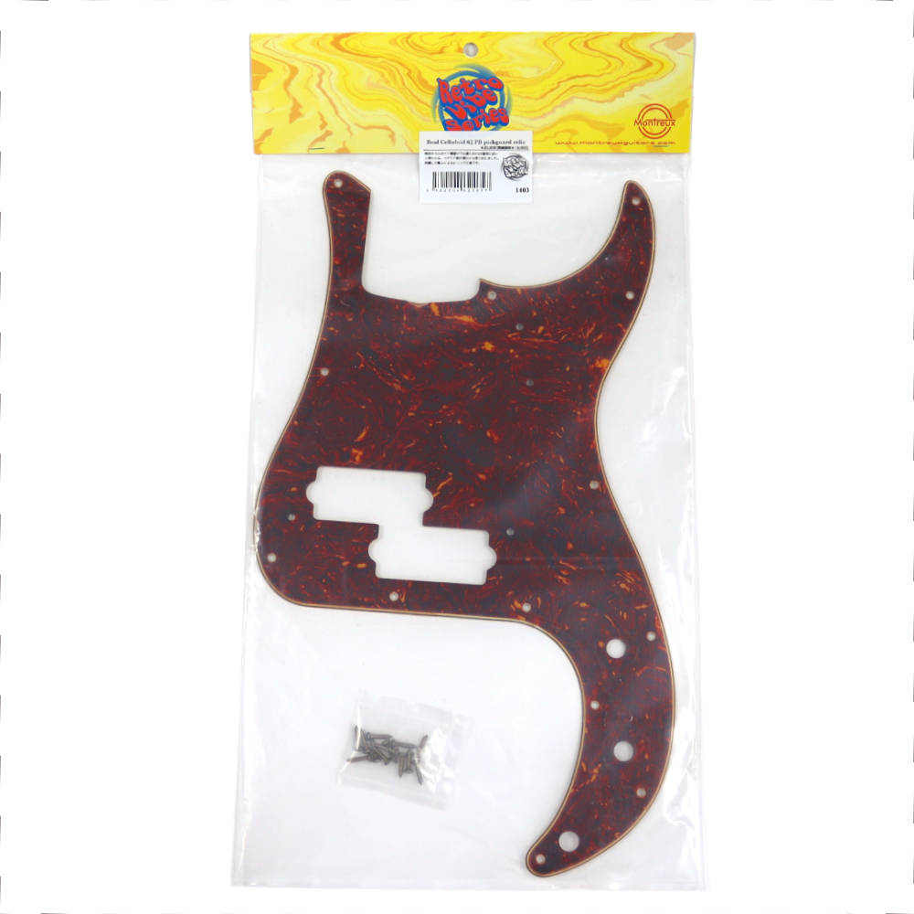 Montreux Real Celluloid 62 PB pickguard relic Retrovibe Parts No.1403 ピックガード