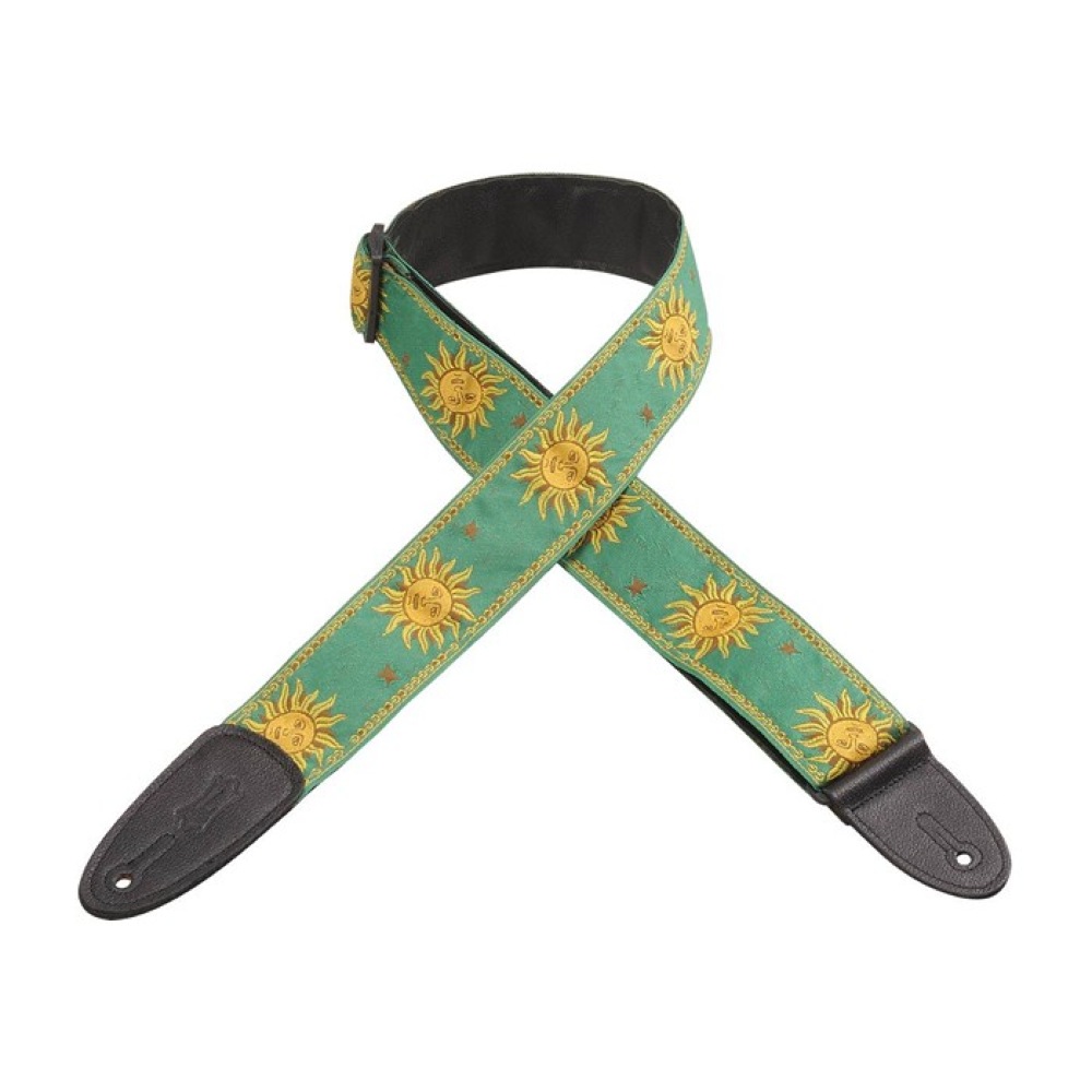 LEVYS MPJG-SUN-GRN ギターストラップ