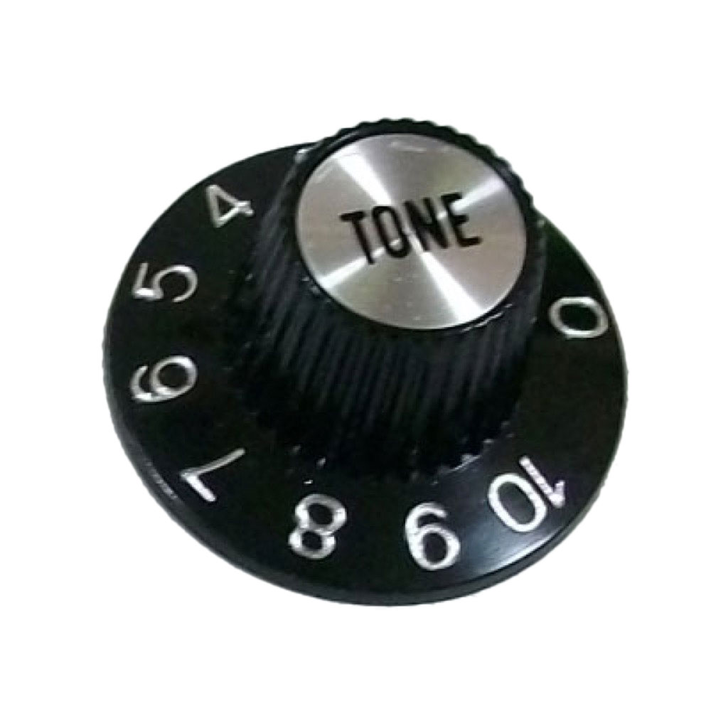 Montreux Inch Sombrero Knob Tone Silver No.8248 ギターパーツ