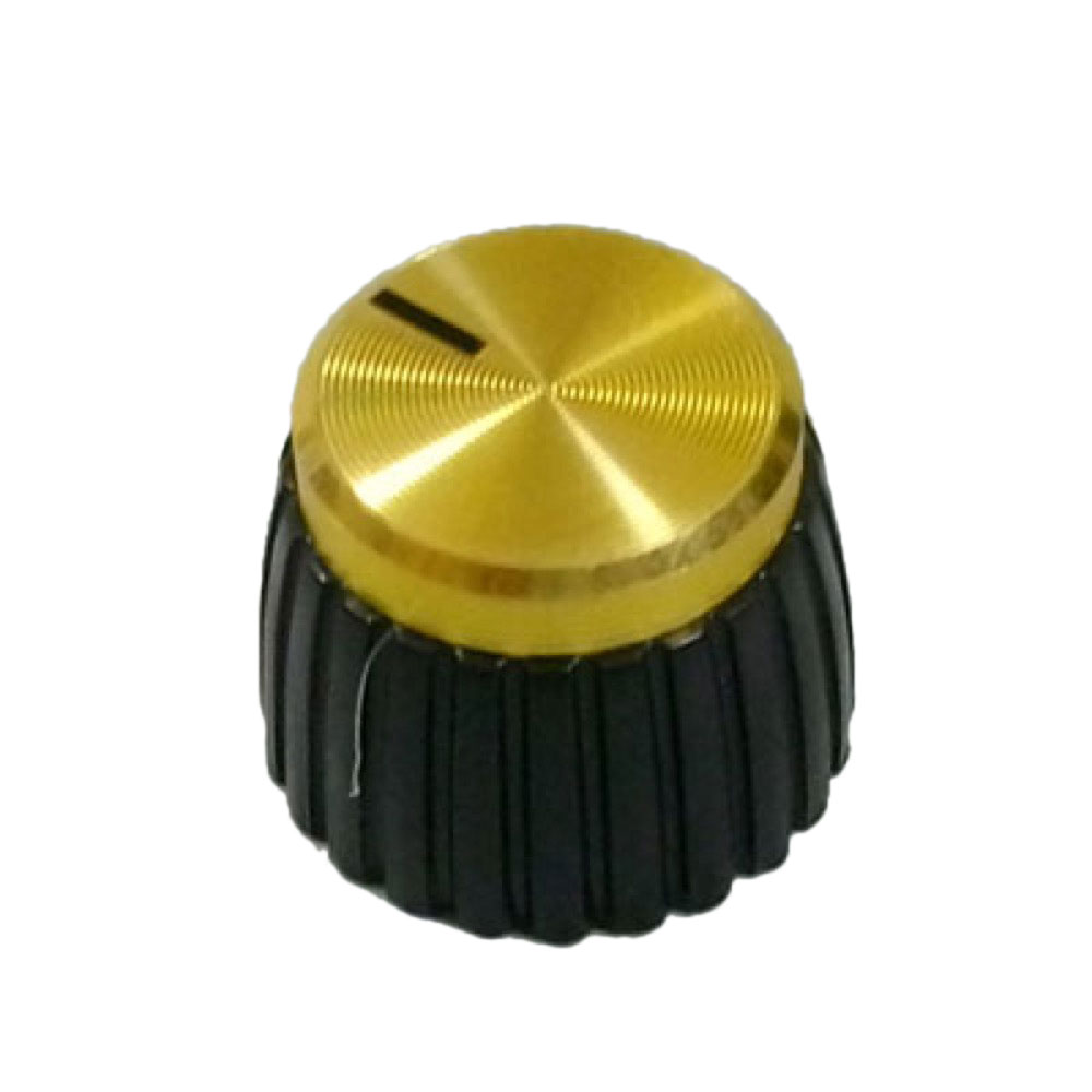 Montreux Marshall Push-On Gold knob No.8280 ギターパーツ