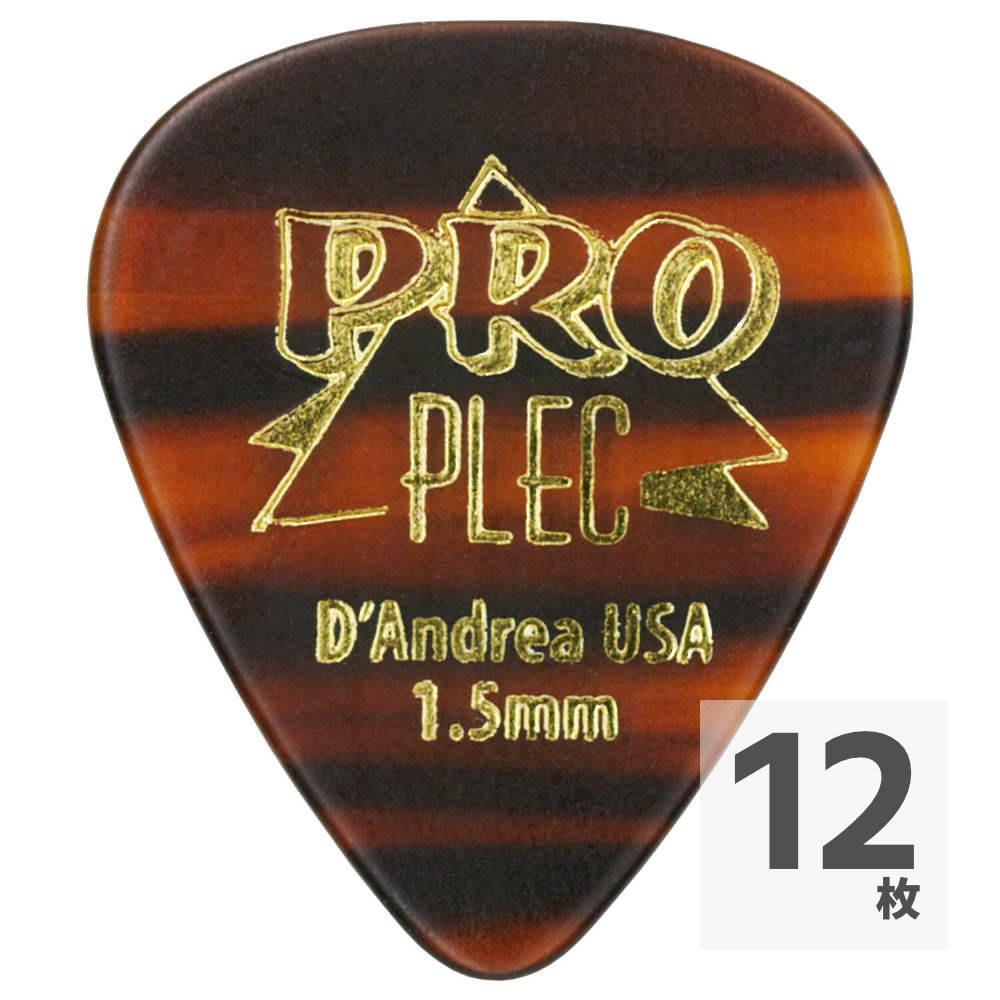 D’Andrea Pro Plec PRO-351 ギターピック 12枚入り
