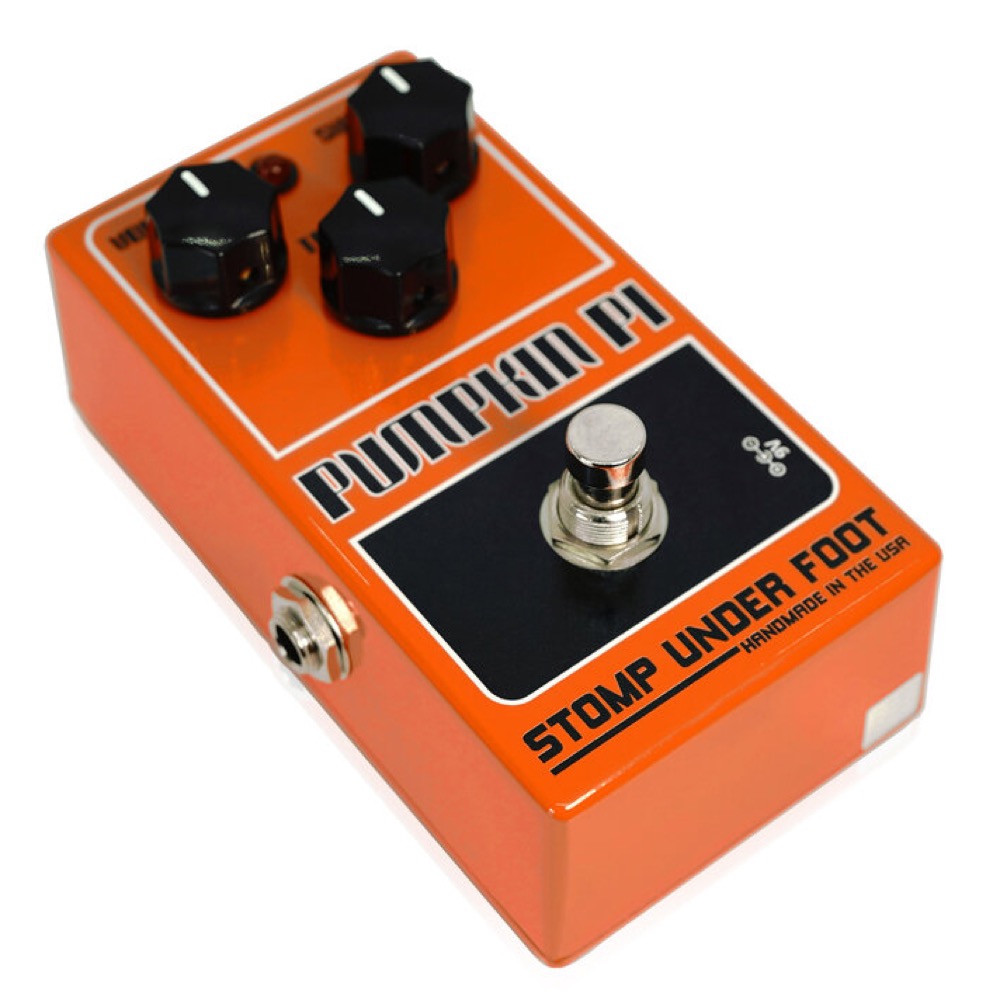 Stomp Under Foot Pumpkin Pi ファズ エフェクター 斜めアングル画像