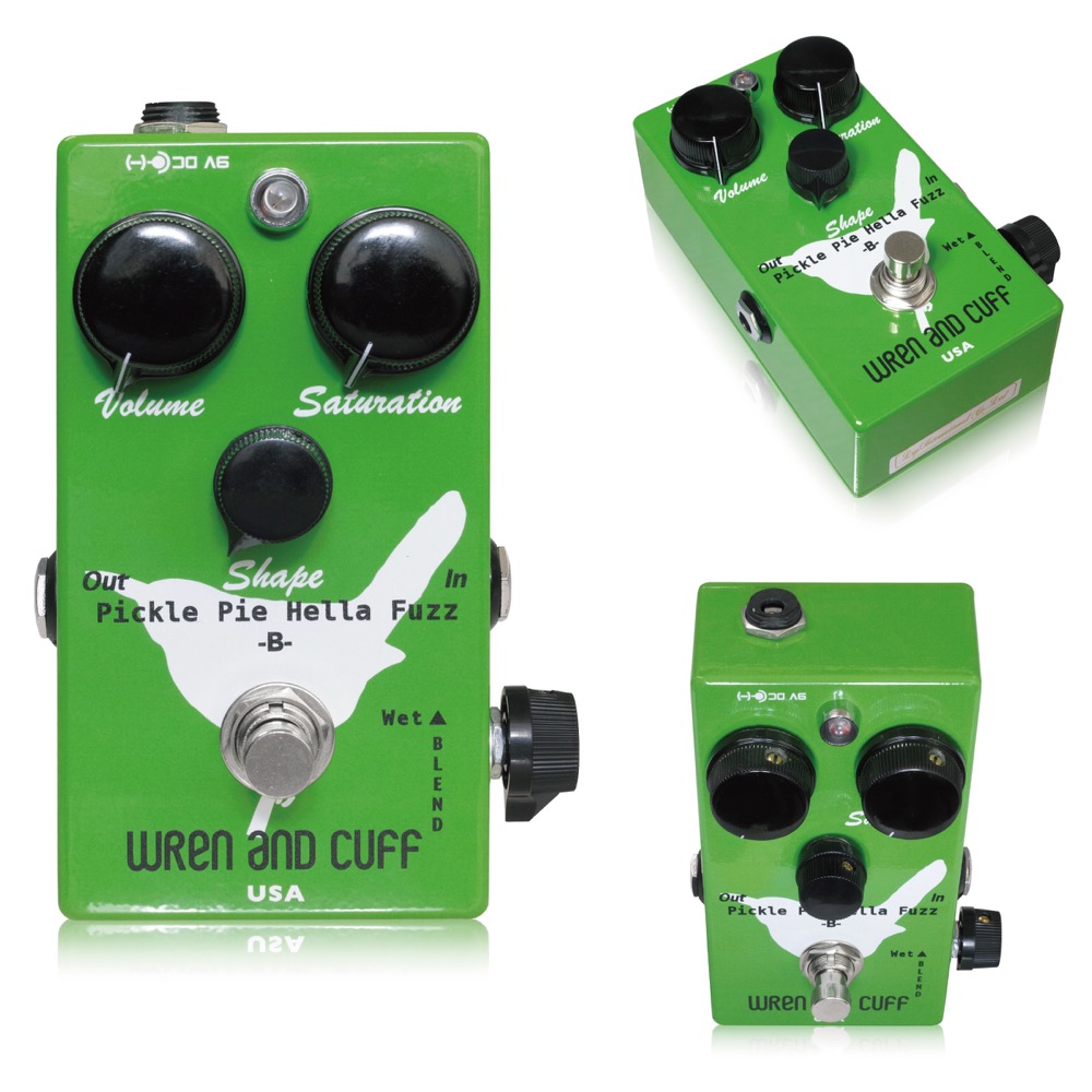 Wren and Cuff Pickle Pie B ベース用ファズ エフェクター