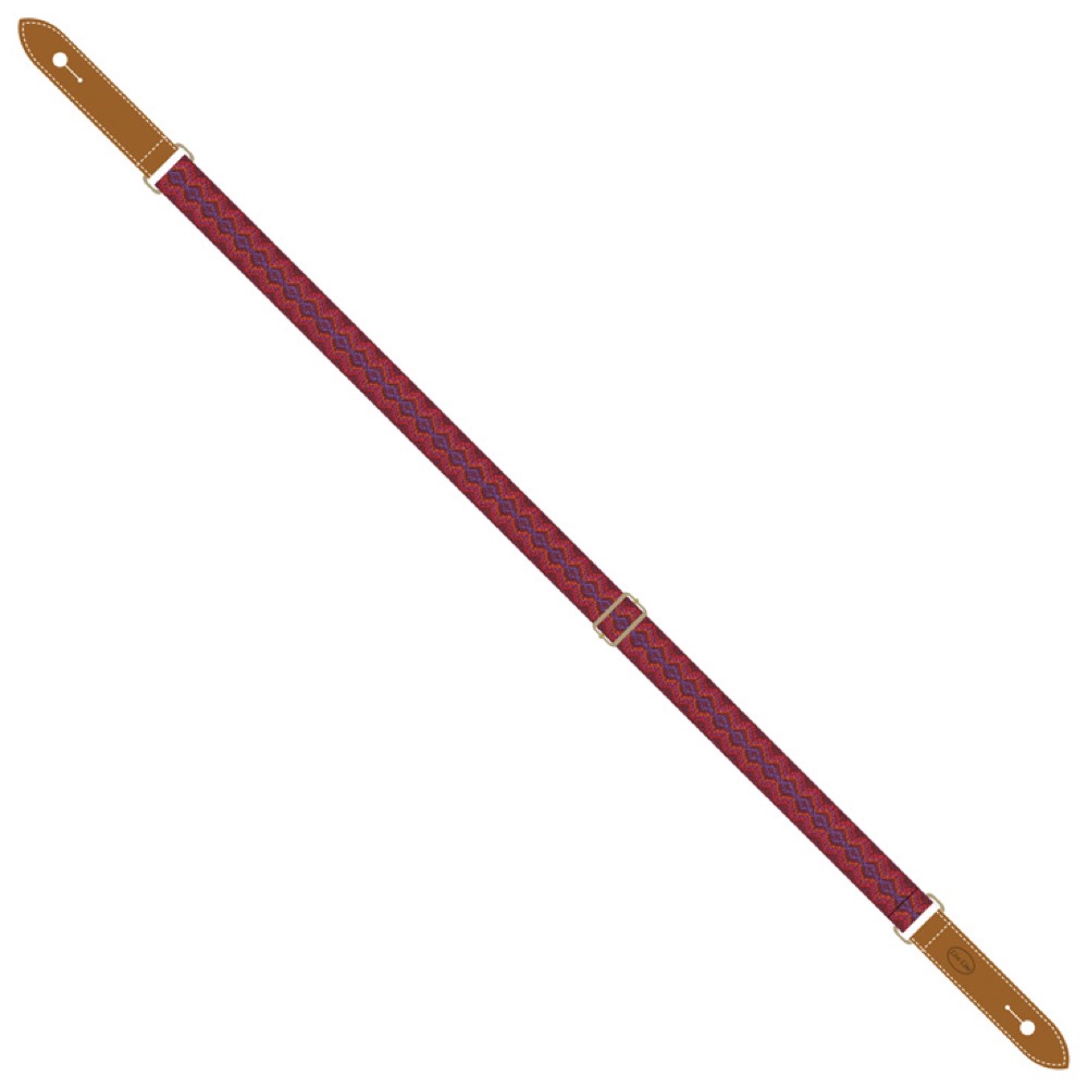 LIVE LINE YUS22-153C レッド ウクレレストラップ