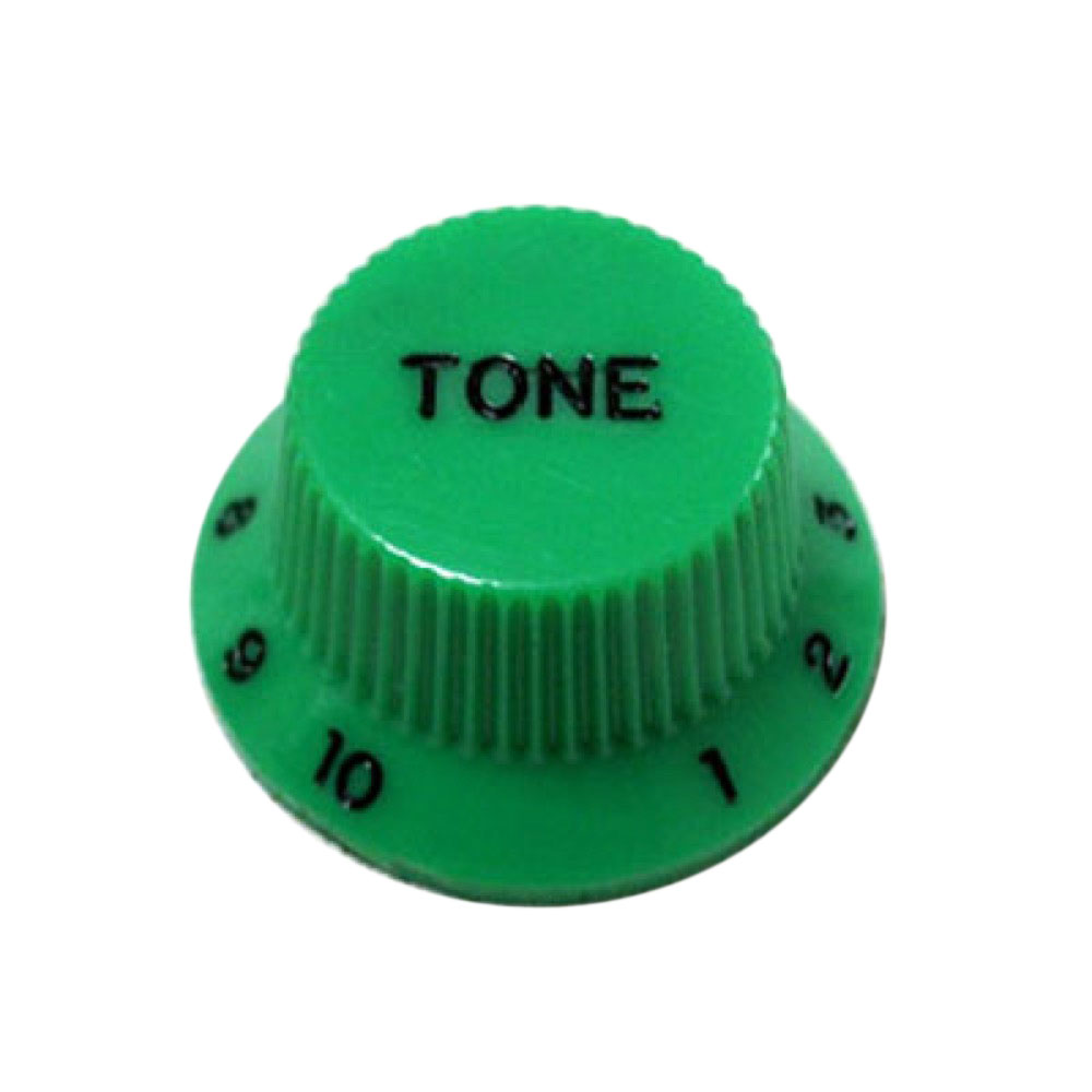 Montreux Strat Tone Knob Inch Green No.8805 ギターパーツ