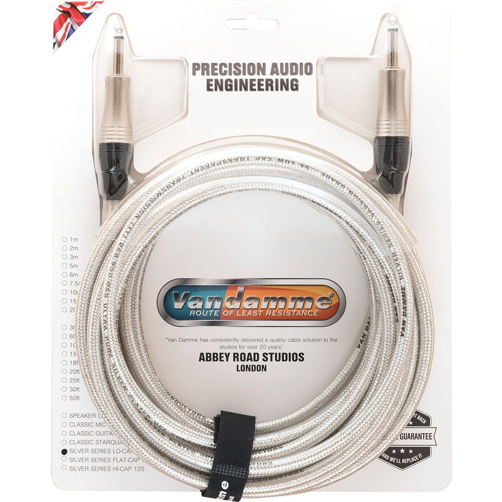 Van Damme VSL7SS Silver Series Lo-Cap 55 7m S-S シールド