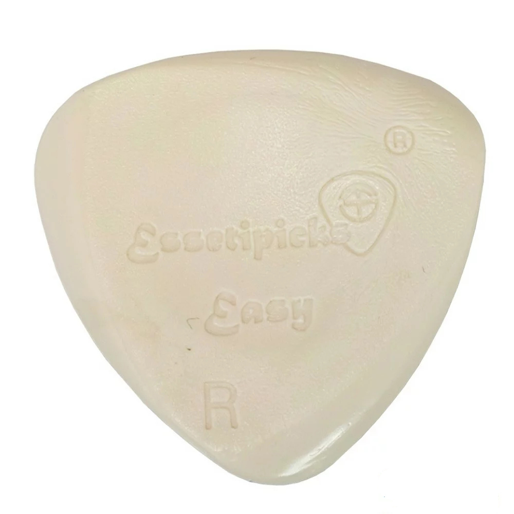 Essetipicks EASY Standard White 右利き用 ギターピック 裏側