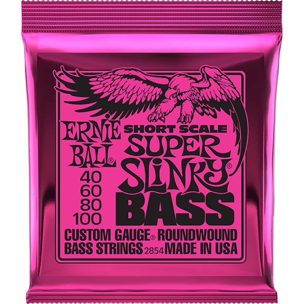 ERNIE BALL Short Scale Super Slinky Bass #2854 ショートスケールベース弦