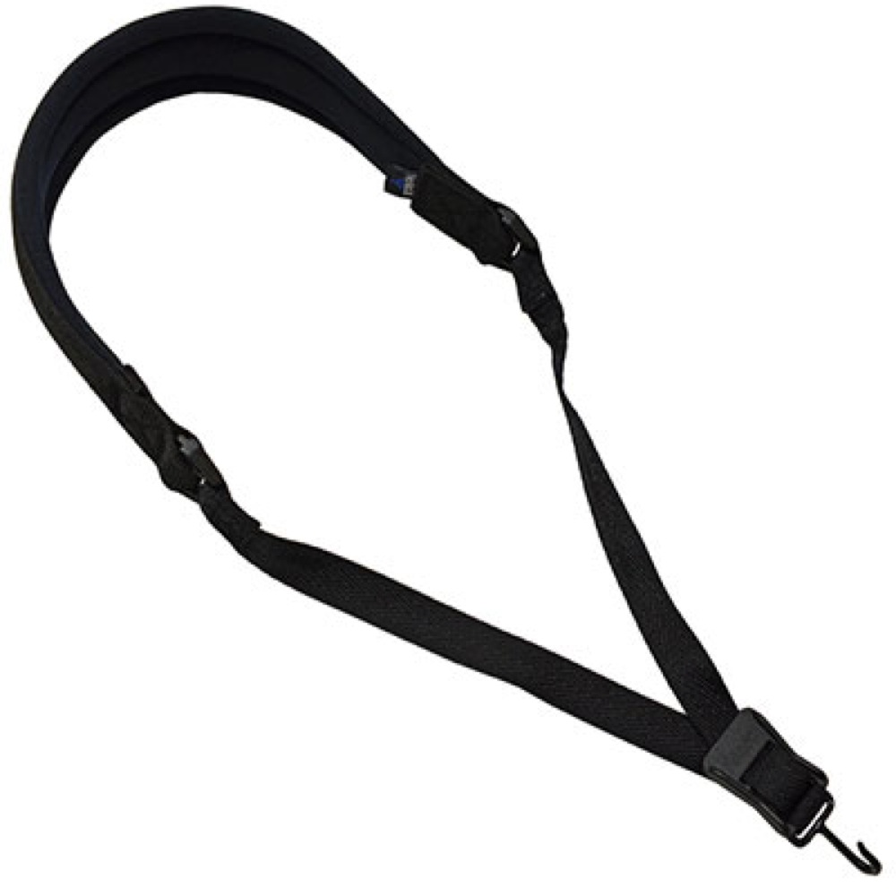 Neotech Pad-It Strap Regular Metal (メタルフック) Black #3901192 木管楽器用ストラップ
