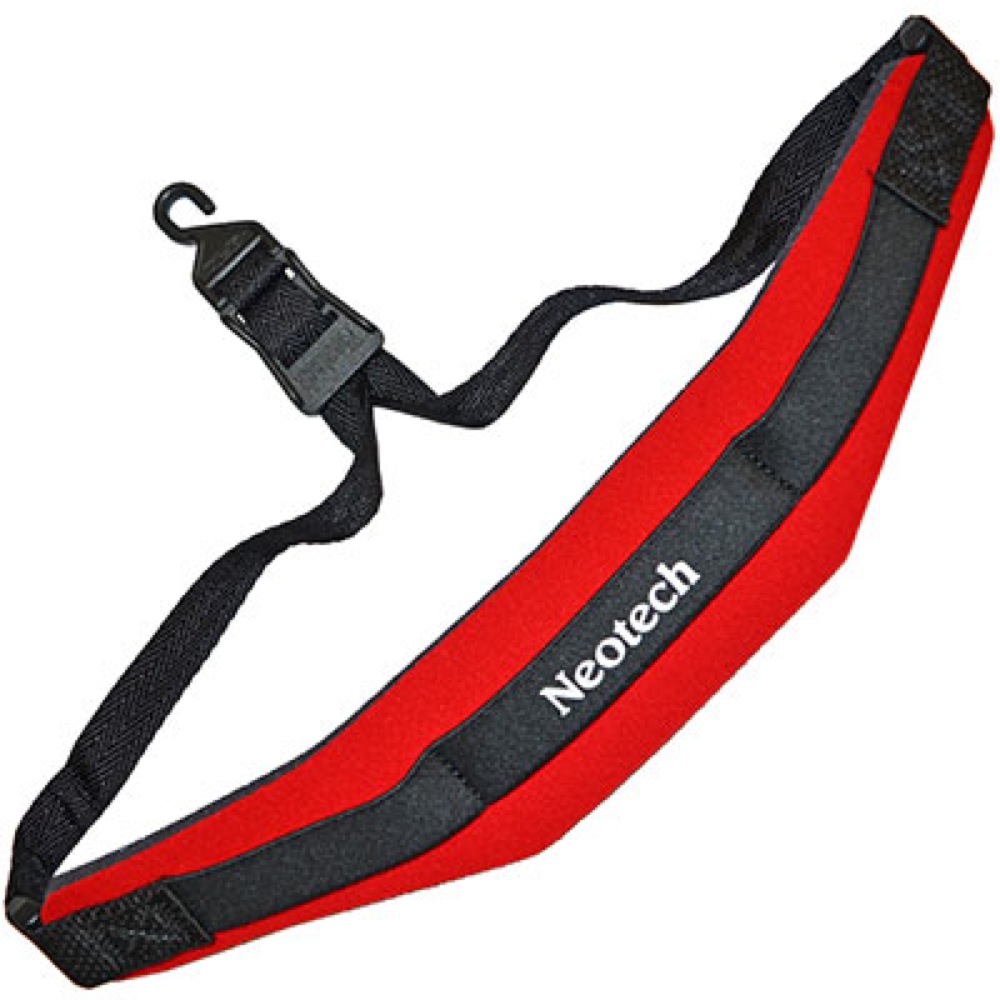 Neotech Soft Sax Regular Open (オープンフック) Red #1902002 管楽器用ストラップ
