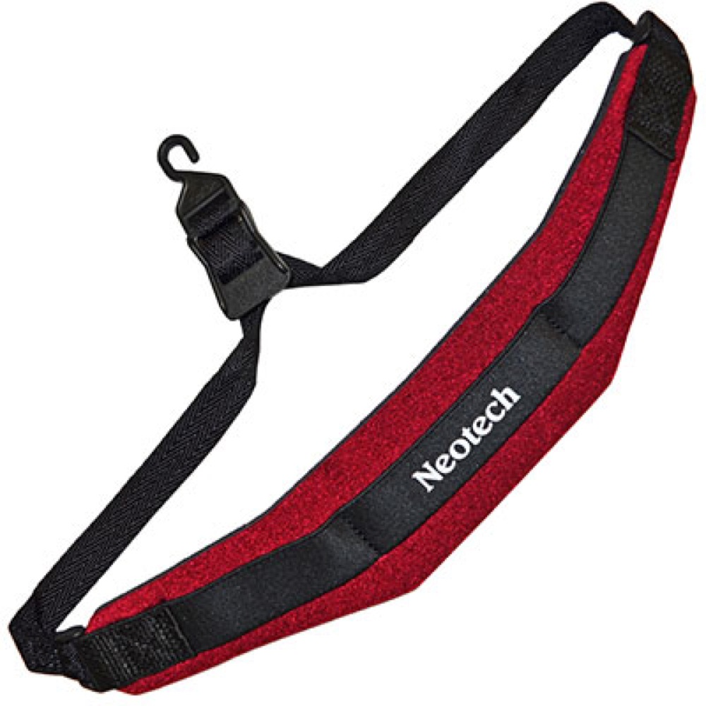 Neotech Soft Sax Regular Open (オープンフック) Wine #1906002 管楽器用ストラップ