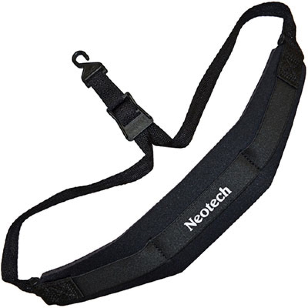Neotech Soft Sax X-Long Open (オープンフック) Black #1901032 管楽器用ストラップ