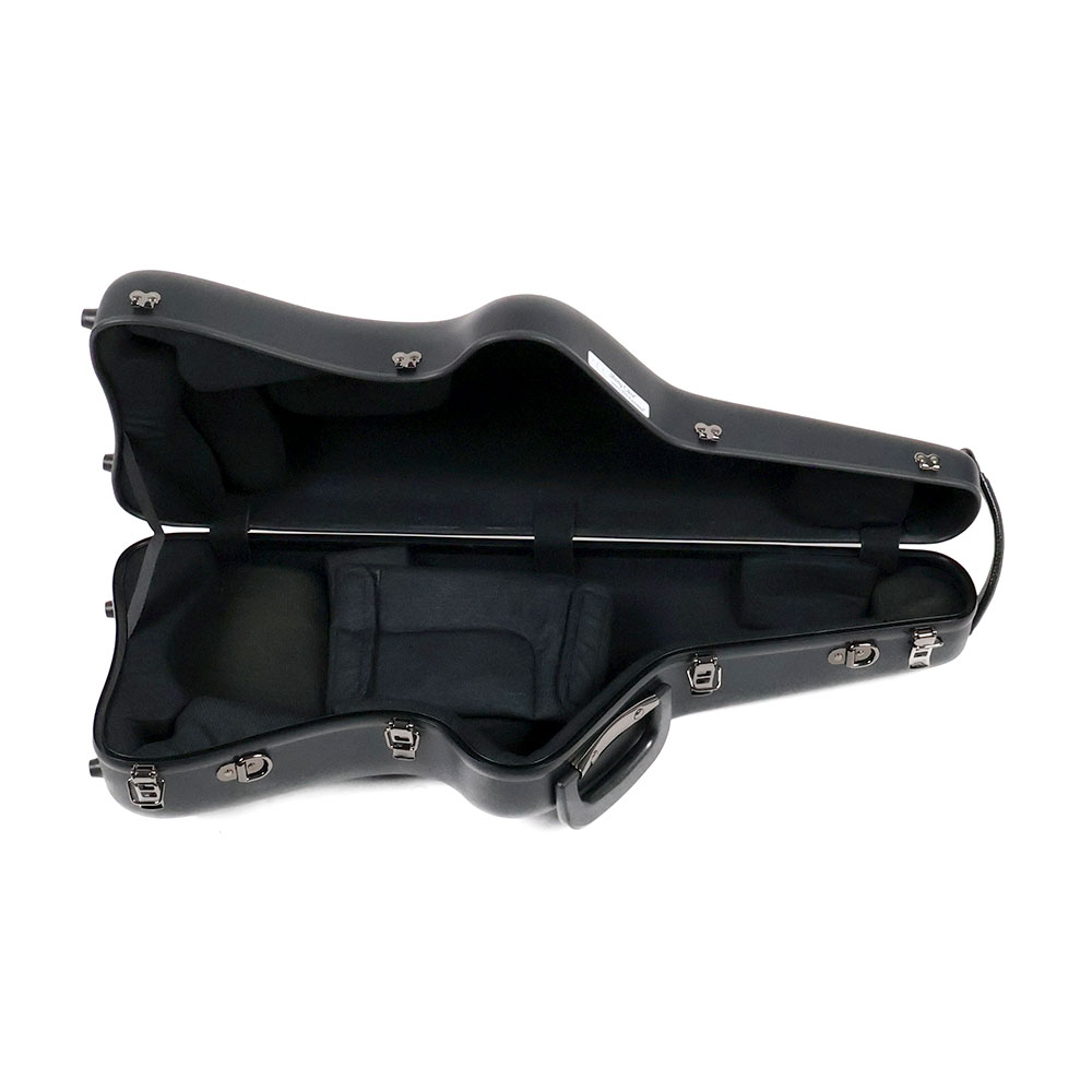 CC Shiny Case CC2-ASSU-PWBK アルトサクソフォン用スタンドアップ C.C.シャイニーケース II パウダーブラック 内装