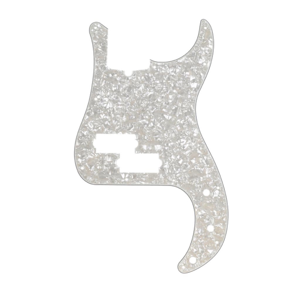 Fender Multi-Ply Precision Bass 13-Hole 4-Ply Aged White Pearl ピックガード