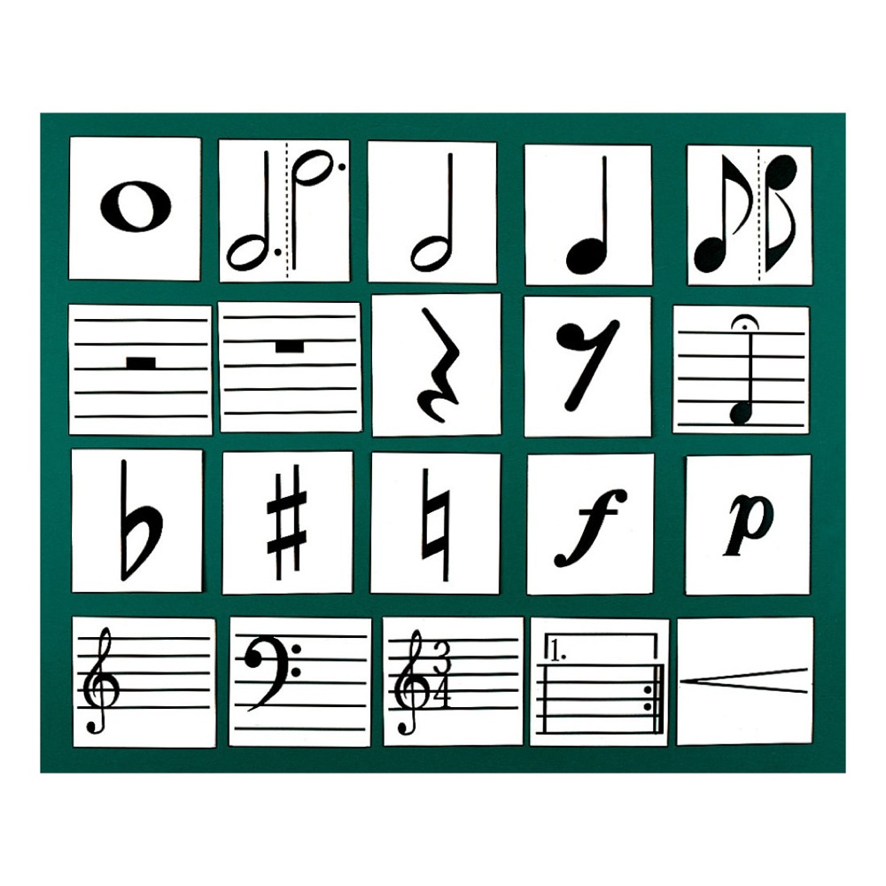 全音 ZOK-9 楽譜記号マグネットカード 黒板表示用教材(ゼンオン ZEN-ON 楽譜記号 指導用)  全国どこでも送料無料の楽器店