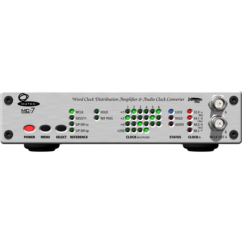 MUTEC MC-7 ワードクロック・ディストリビューター/コンバーター
