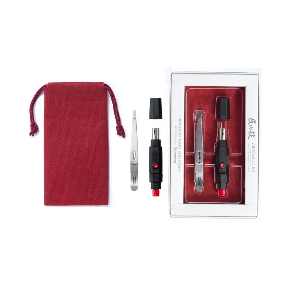 GREEN BELL G-3014 鼻毛カッター＆驚きの毛抜きセット