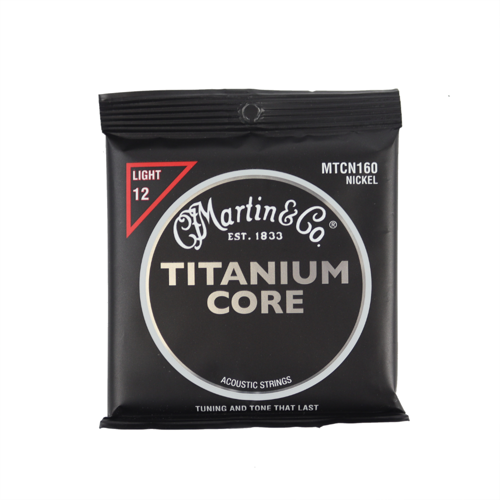 MARTIN MTCN-160 Titanium Core Light Gauge チタニウム・コア アコースティックギター弦