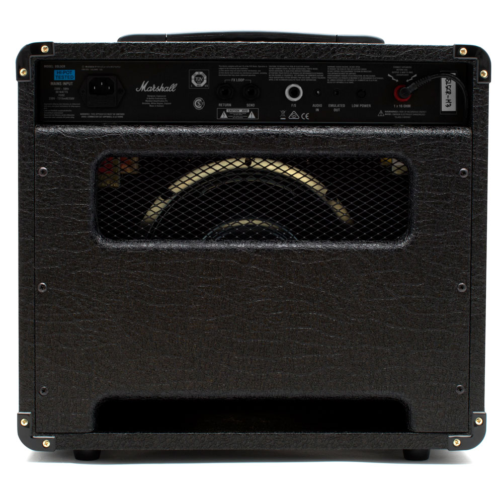 MARSHALL DSL5C ギターアンプ コンボ 真空管アンプ 全体像・背面