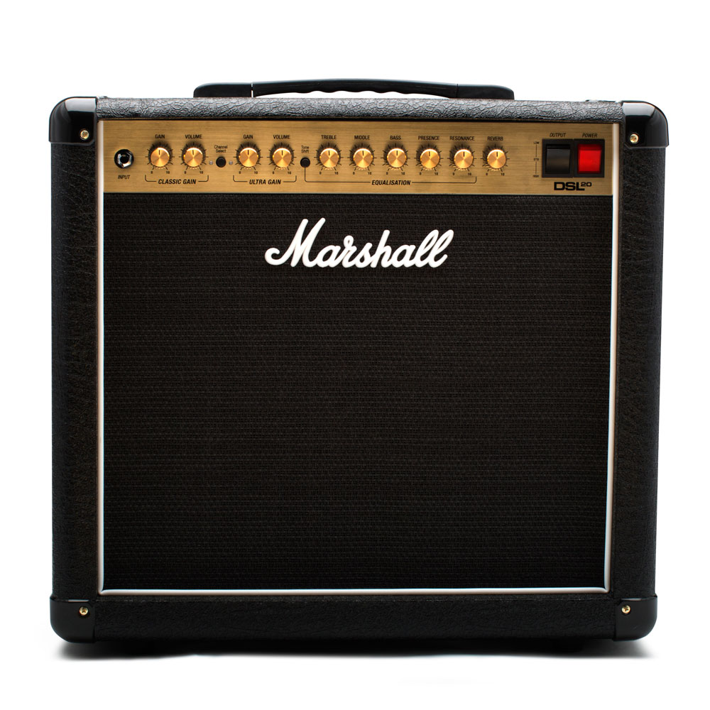 MARSHALL DSL20C ギターアンプ コンボ 真空管アンプ 全体像・正面