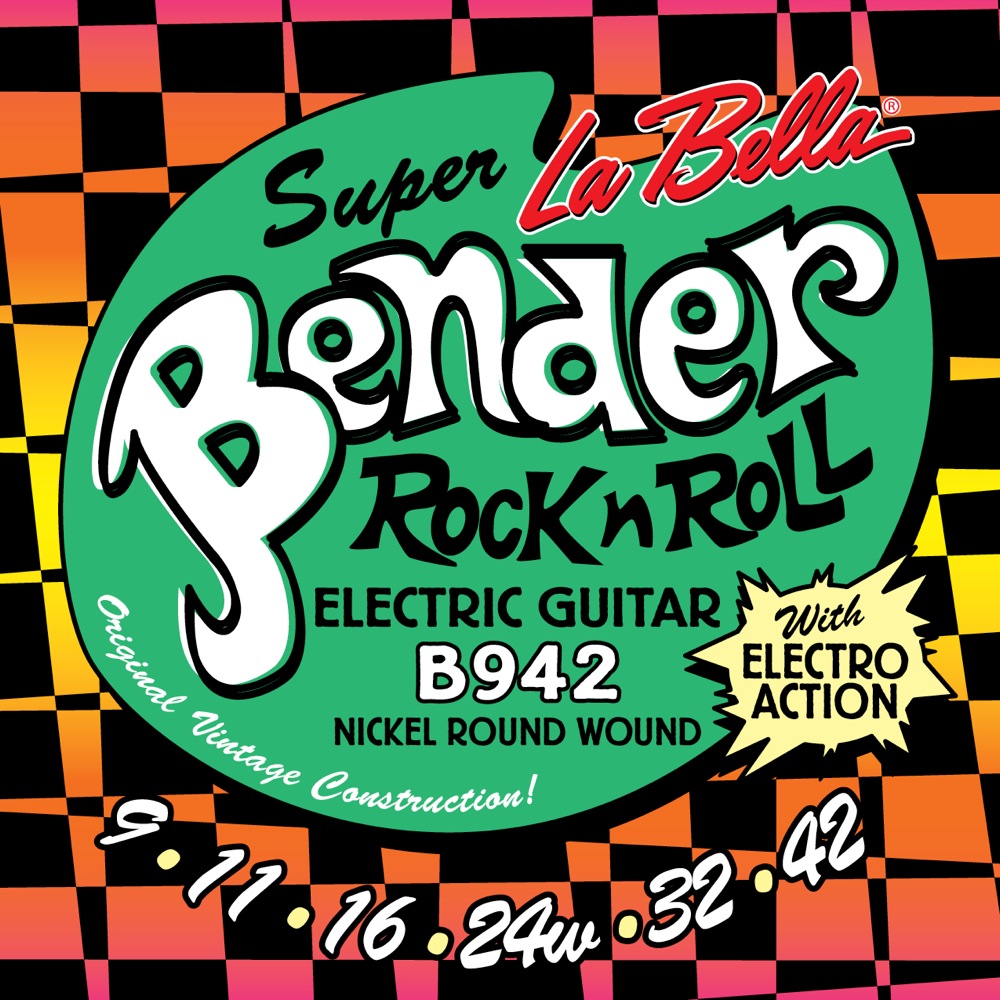 La Bella The Bender B942 SUPER LIGHT 09-42 エレキギター弦
