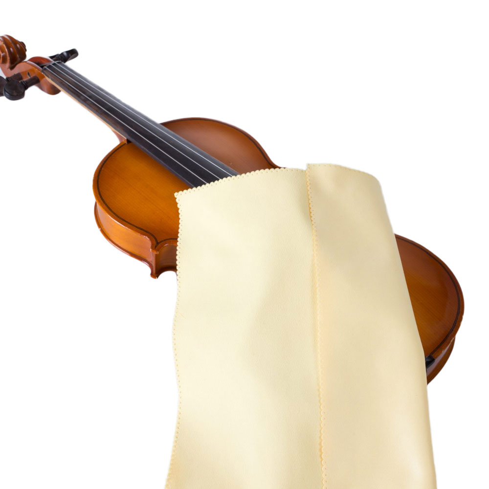 MUSIC NOMAD MN731 STRING INSTRUMENT POLISH CLOTH 弦楽器用マイクロファイバークロス 使用画像