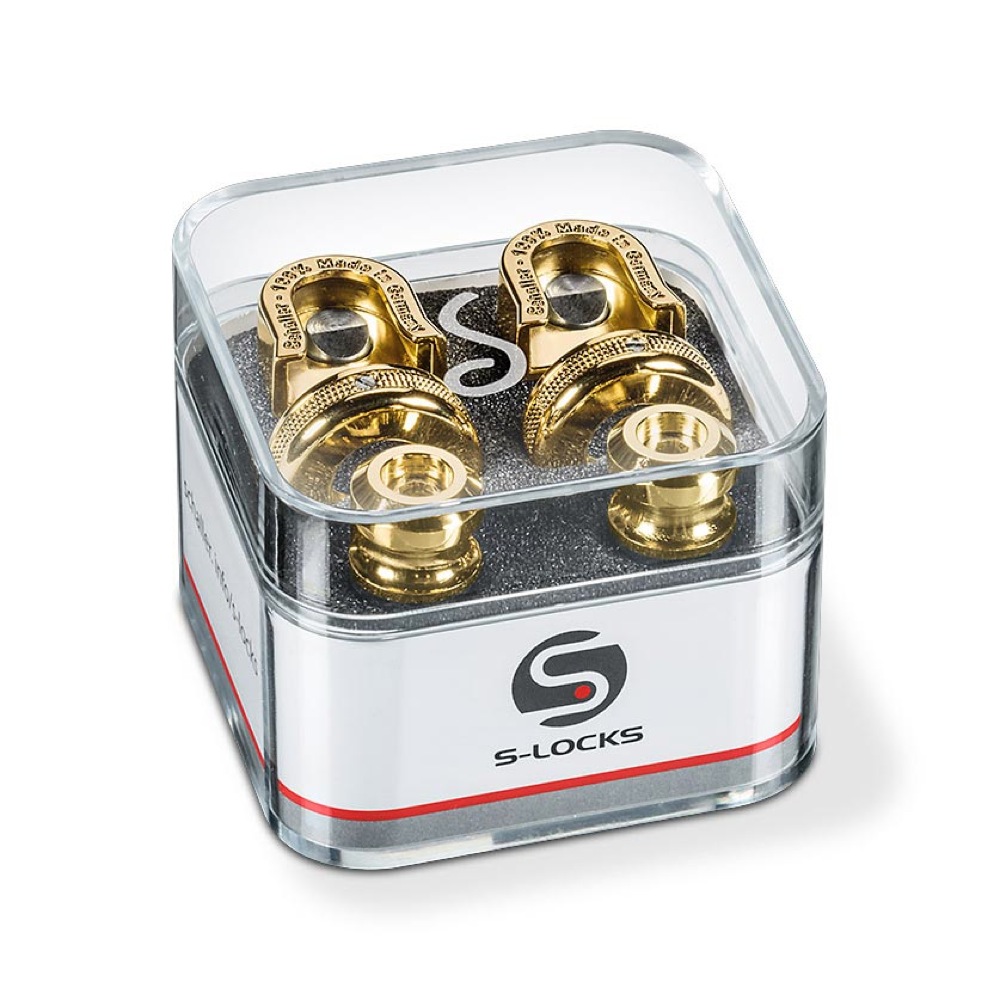 SCHALLER S-Locks Gold 14010501 ストラップロックピン ゴールド