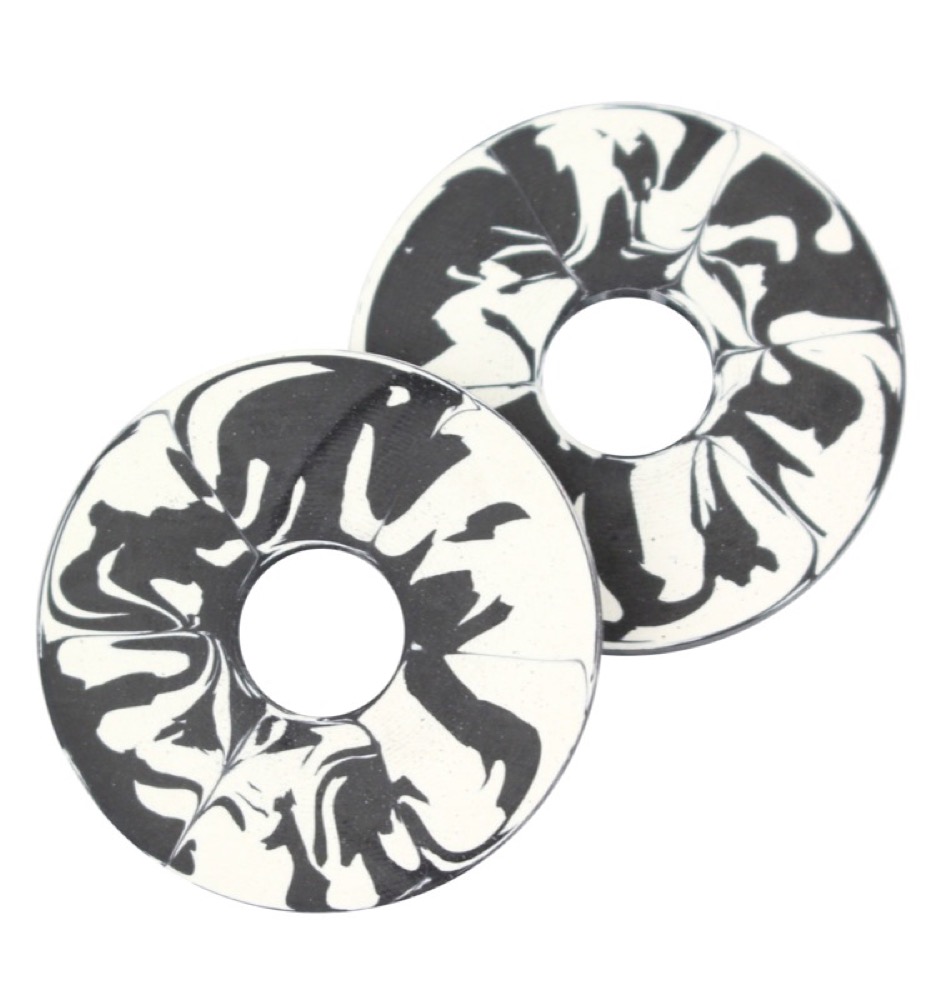 HARRY'S STRAP RUBBER MARBLE WH/BK ストラップラバー マーブル 2個1組