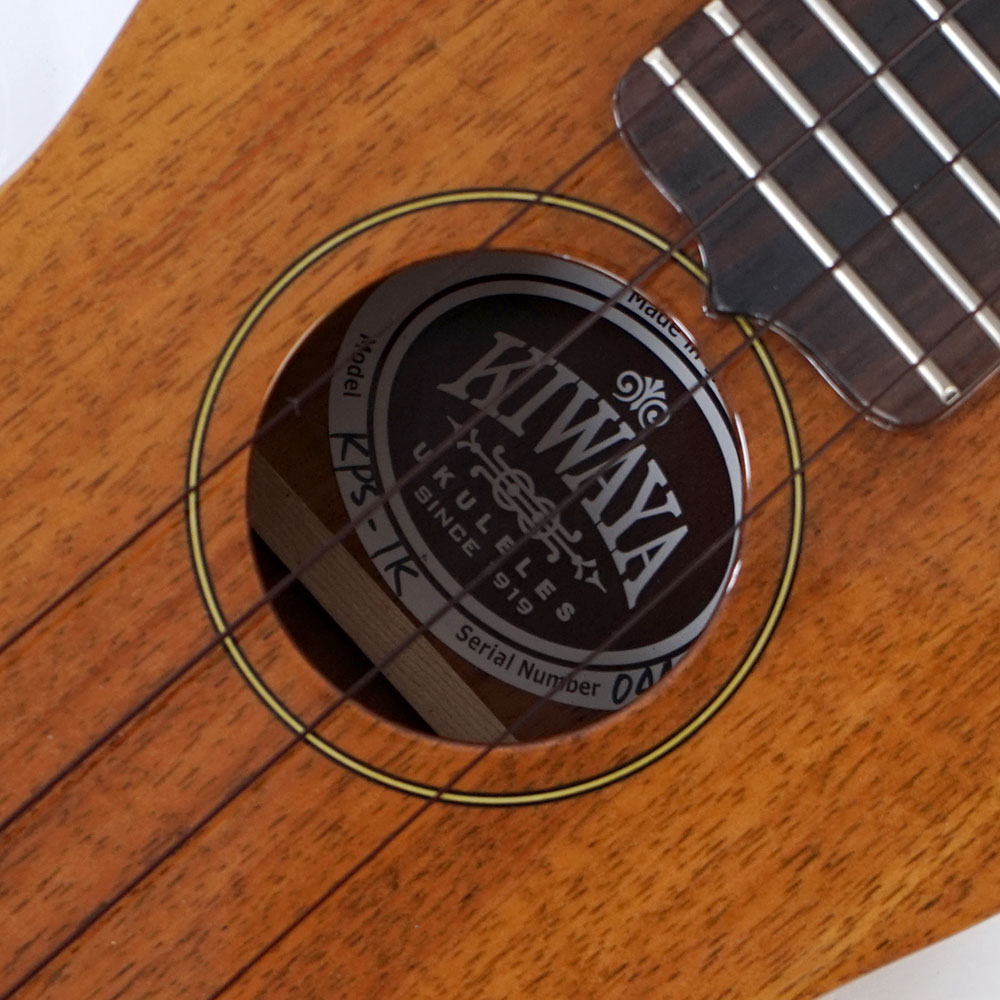 KIWAYA KPS-1K ソプラノウクレレ サウンドホール
