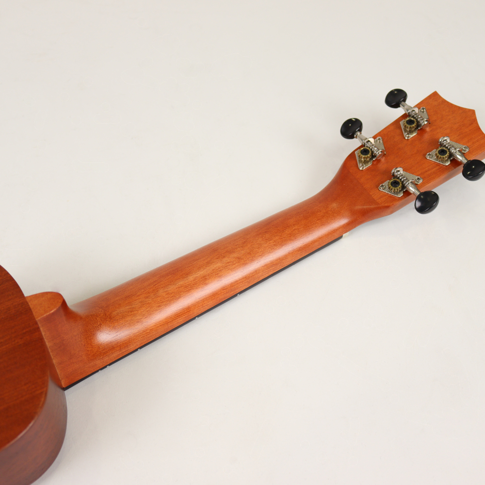 KIWAYA KSU-1L ソプラノロングネックウクレレ ネック画像