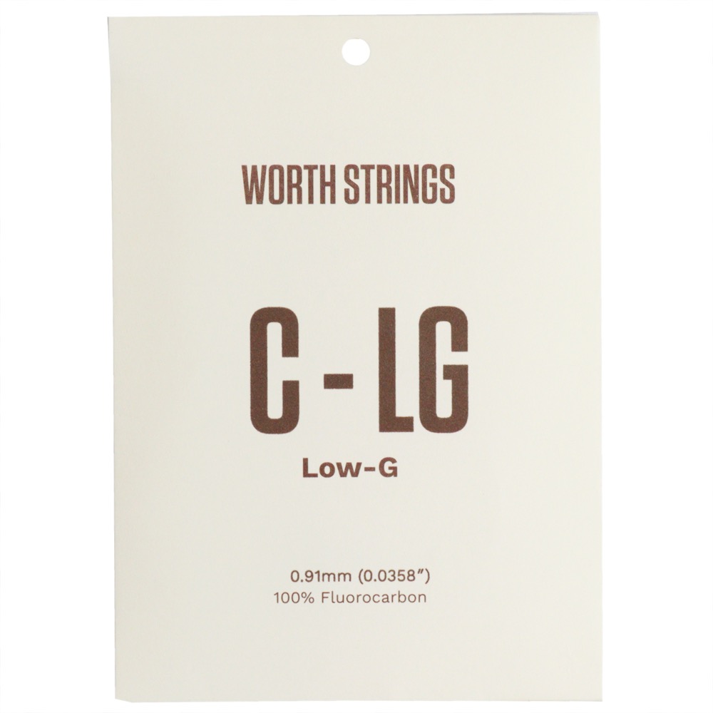 Worth Strings C-LG Low-G 単品 ウクレレ弦 バラ弦