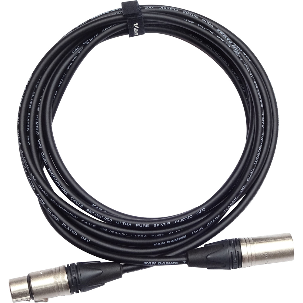 Van Damme VQM3 Classic XKE スターカッド マイクケーブル 3m