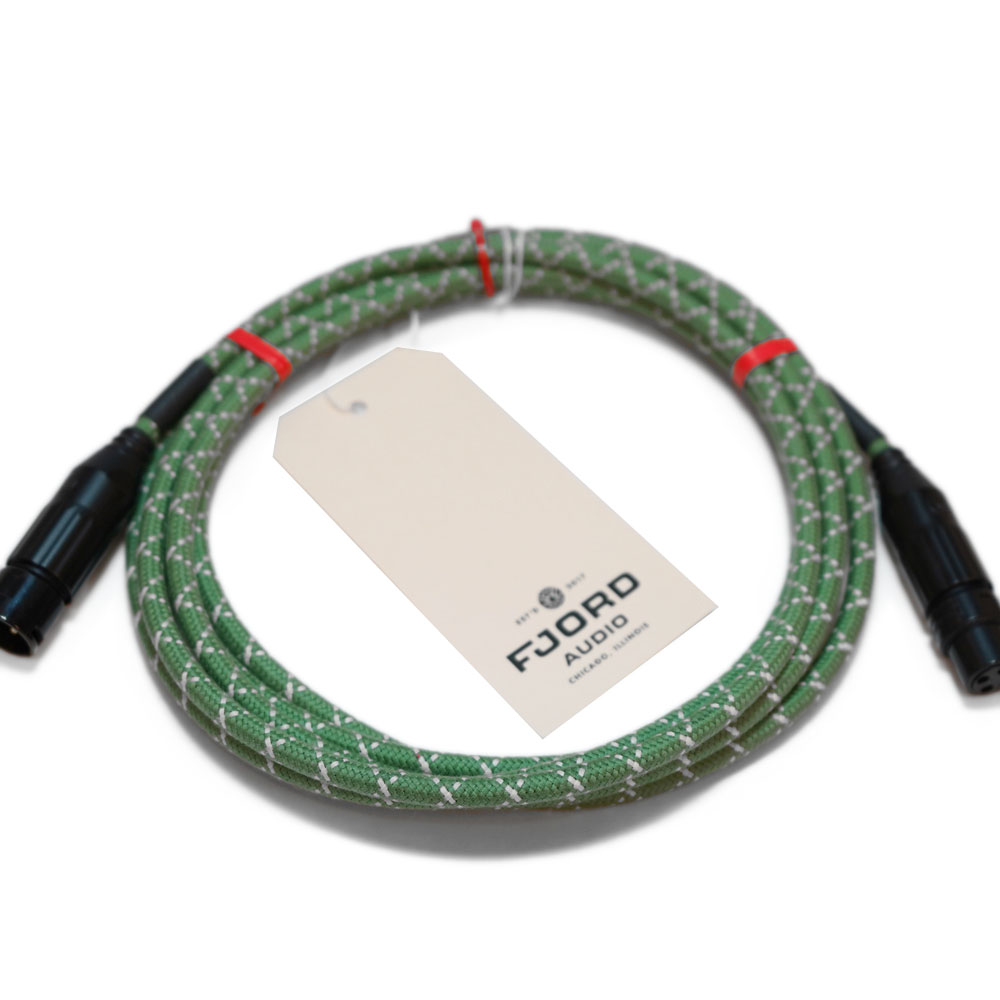Fjord Audio Fjord XLR Motown Green 1.5m マイクケーブル