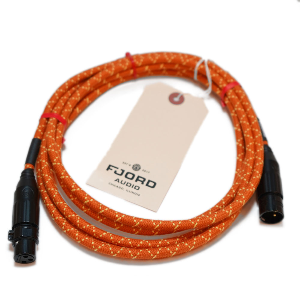 Fjord Audio Fjord XLR Sunset Sound Orange 1.5m マイクケーブル