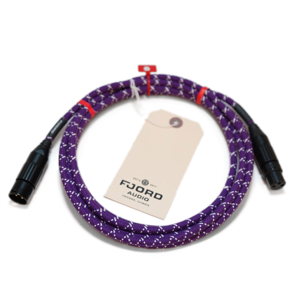 Fjord Audio Fjord XLR Electric Lady Purple 3.0m マイクケーブル