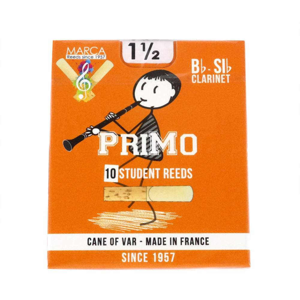MARCA PRIMO B♭クラリネット リード [1.1/2] 10枚入り