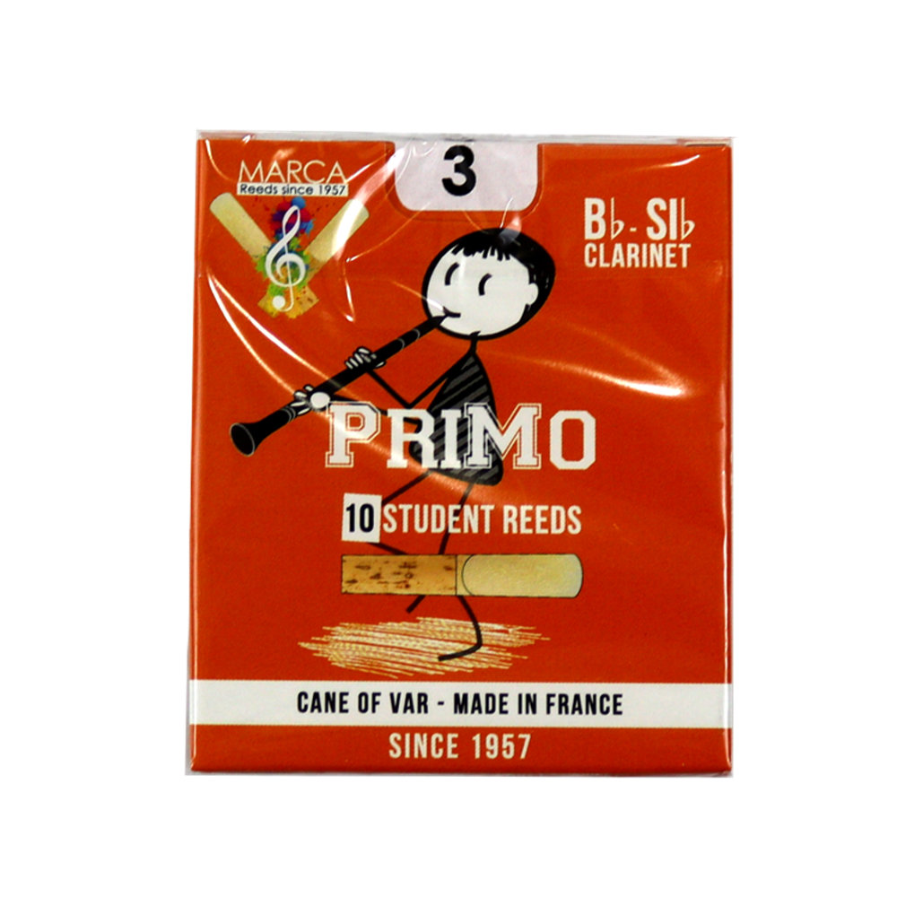 MARCA PRIMO B♭クラリネット リード [3] 10枚入り