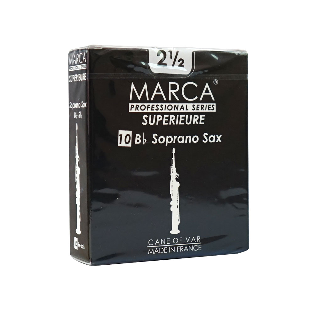 MARCA SUPERIEURE ソプラノサックス リード [2.1/2] 10枚入り