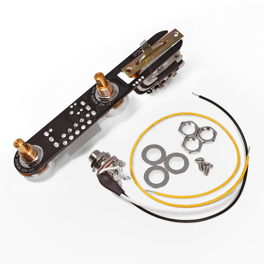 ObsidianWire Custom 4-Way for Tele 250k 0.047uF エレキギターパーツ 本体、ジャック、リード、付属品