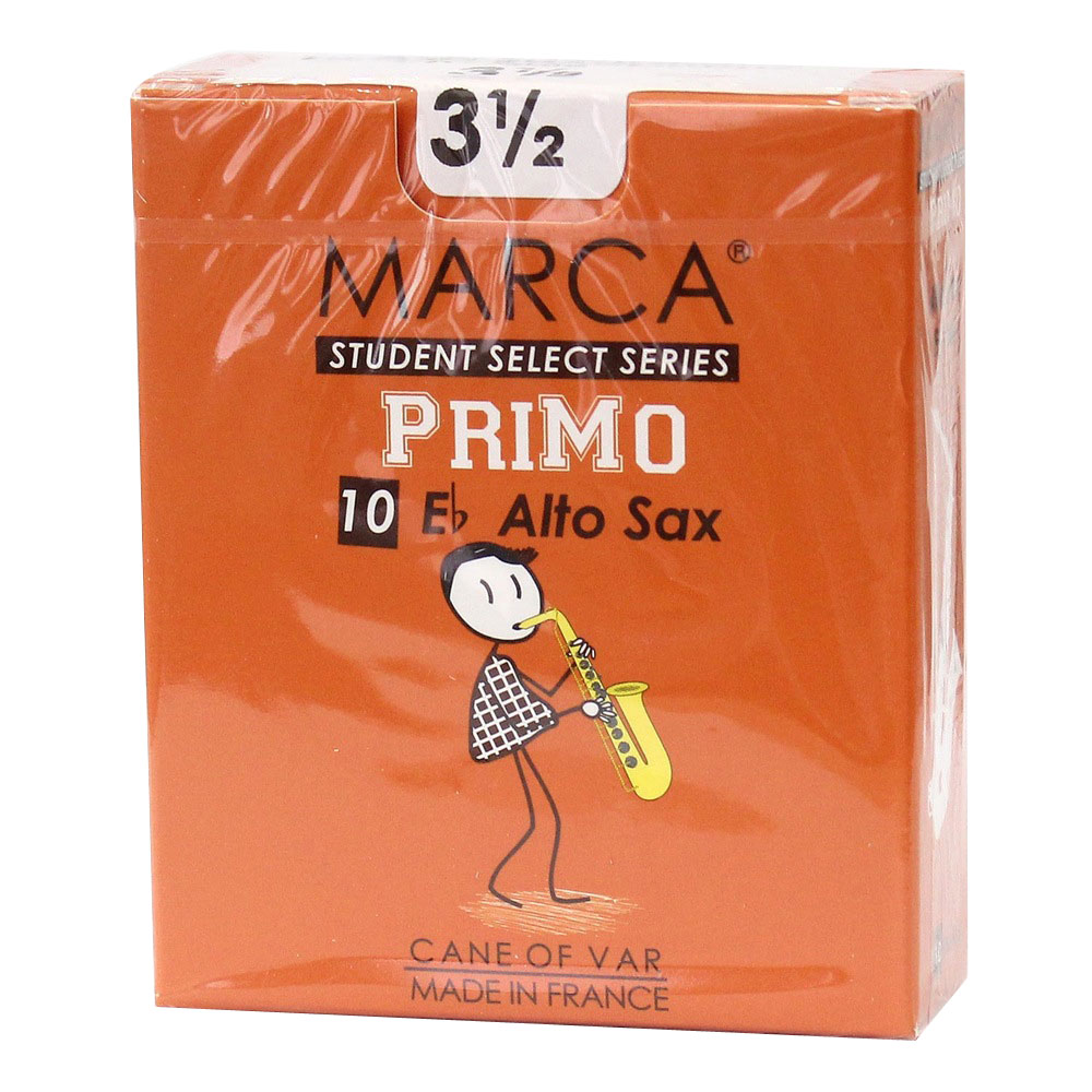 MARCA PRIMO アルトサックス リード [3.1/2] 10枚入り