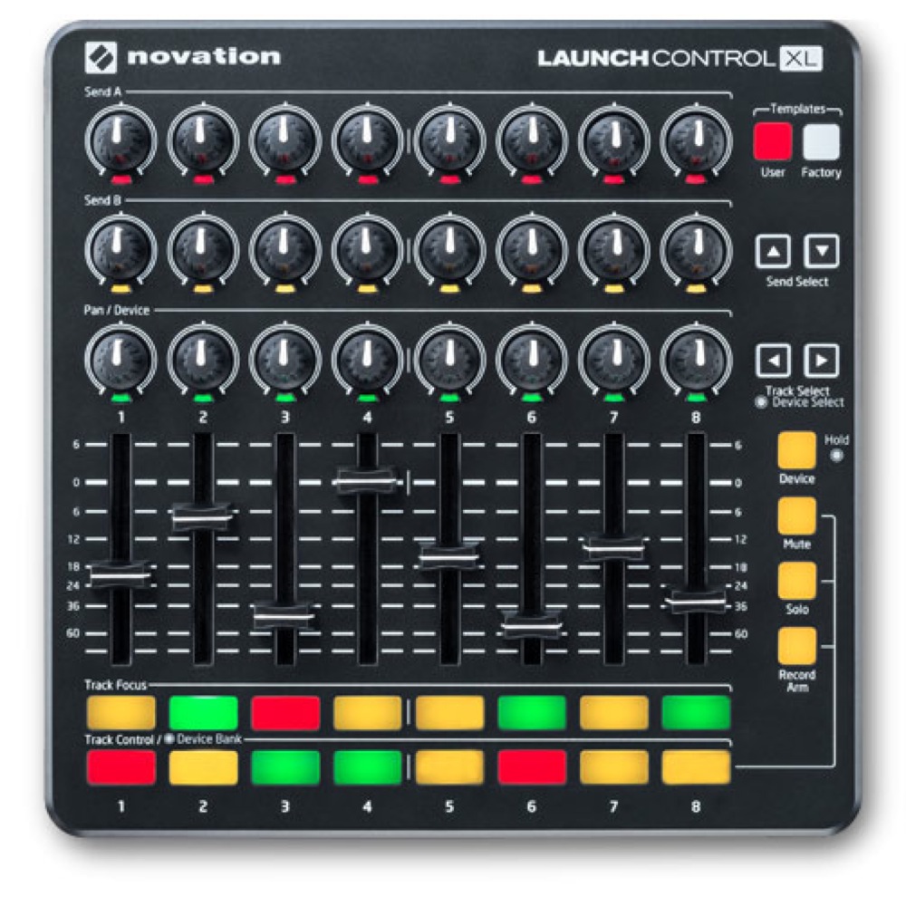 novation LaunchControl XL MKII MIDIコントローラー