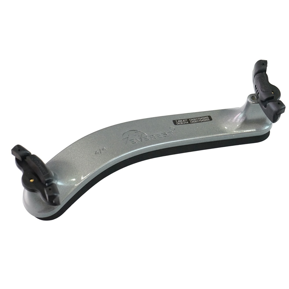 Everest Titanium Silver 4/4 バイオリン用肩当て