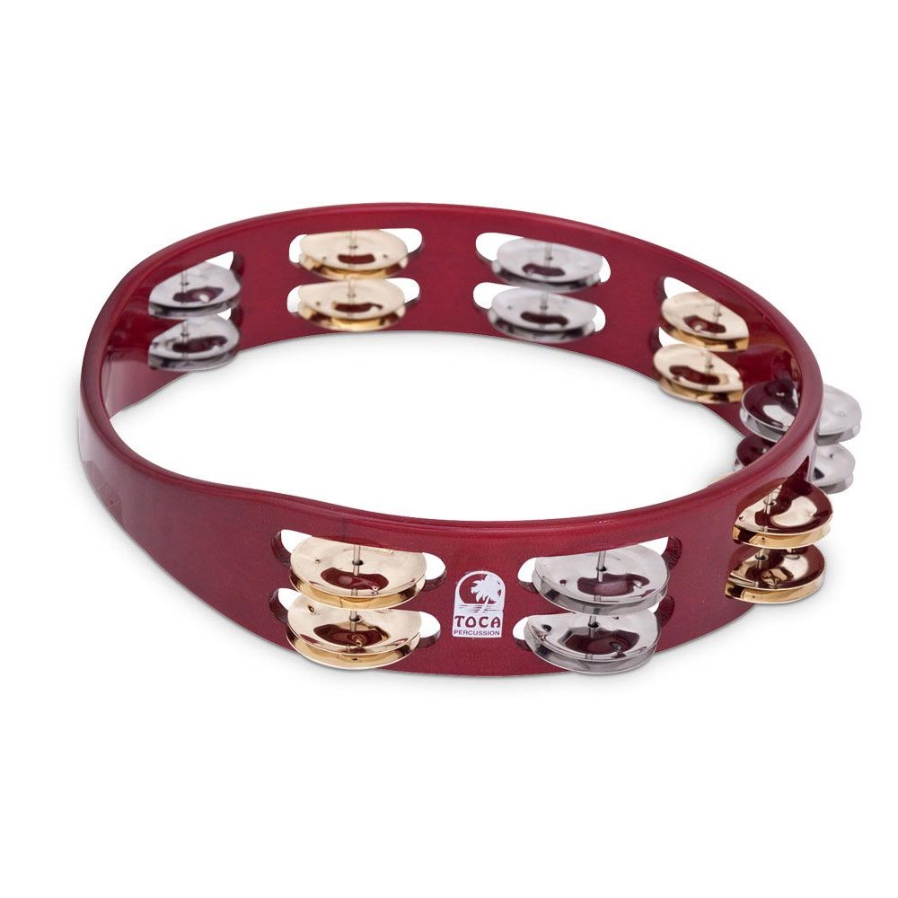 TOCA TCT10-RD Colorsound Tambourine 10" Red タンバリン