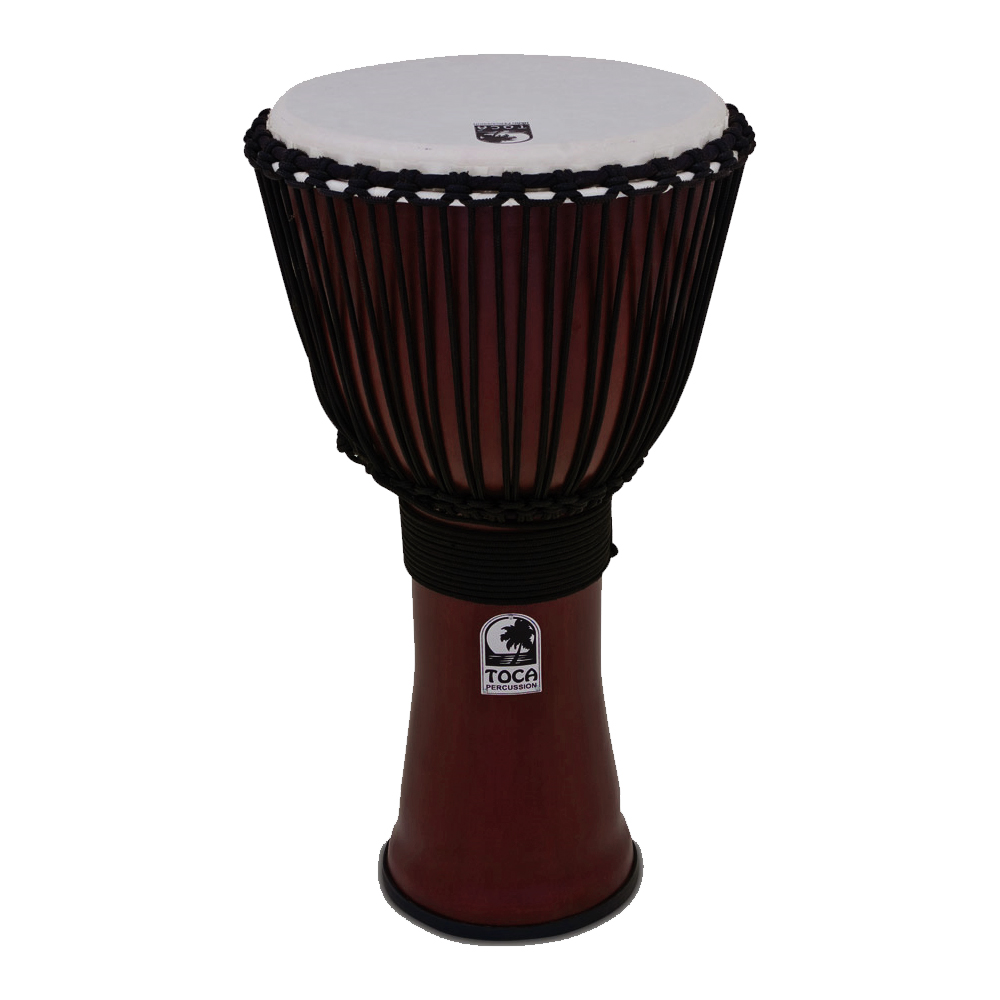 TOCA TF2DJ-14R Freestyle II Djembe 14" Red Synthetic Head ジャンベ
