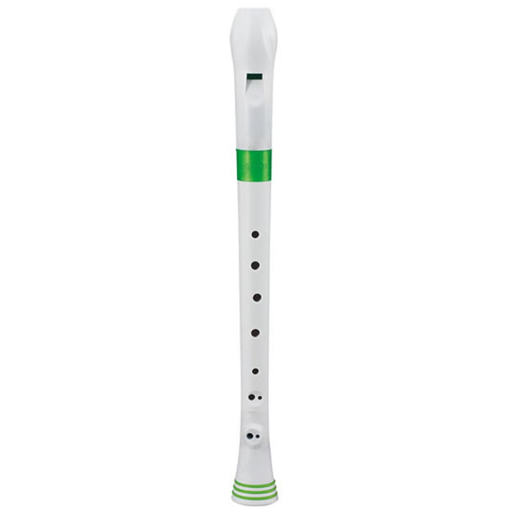 NUVO FGREGNJP Recorder White/Green ソプラノリコーダー ジャーマン式