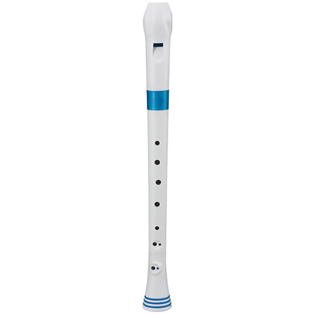 NUVO FGREBLJP Recorder White/Blue ソプラノリコーダー ジャーマン式