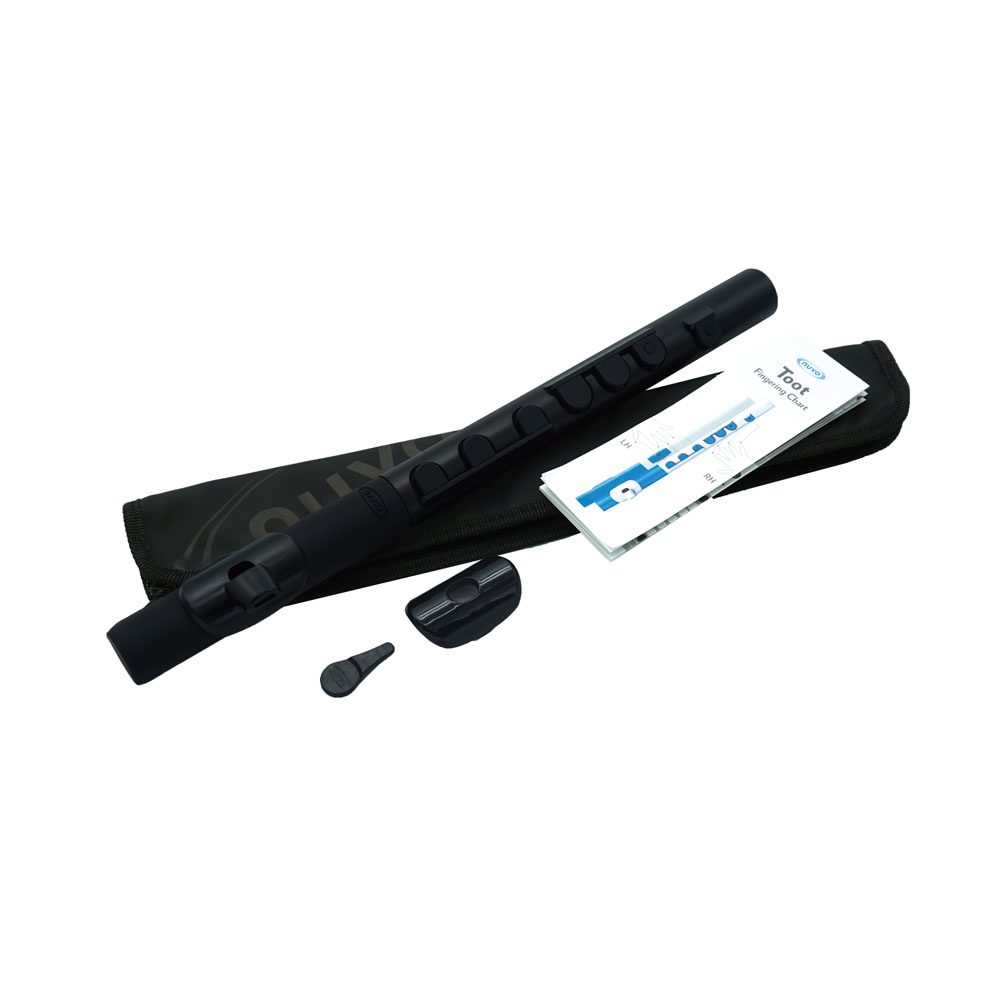 NUVO N430TBBK TooT Black/Black プラスチックフルート シリコンキートーンホール