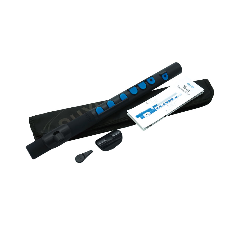 NUVO N430TBBL TooT Black/Blue プラスチックフルート シリコンキー
