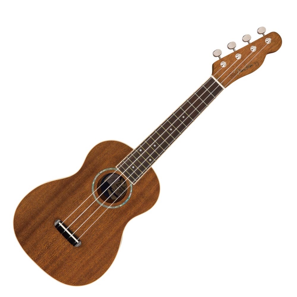 Fender Zuma Concert Uke Natural WN コンサートウクレレ