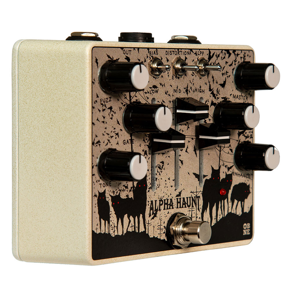 Old Blood Noise Endeavors Alpha Haunt ファズ ギターエフェクター 側面